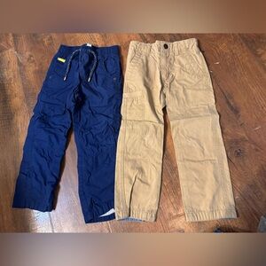 GAP Kids Blue and Tan Pants